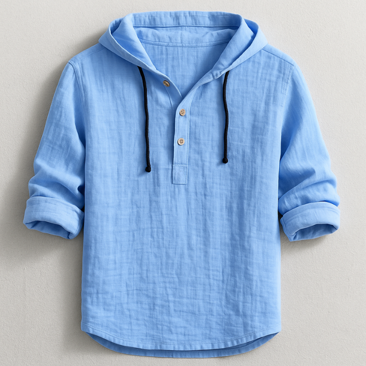 Roman™ – Luxury Hooded Shirt for Elevated Comfort and Modern Style