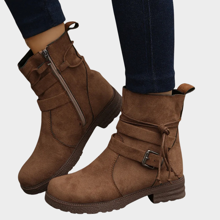 Delaney™ - Low Heel Ankle Boots