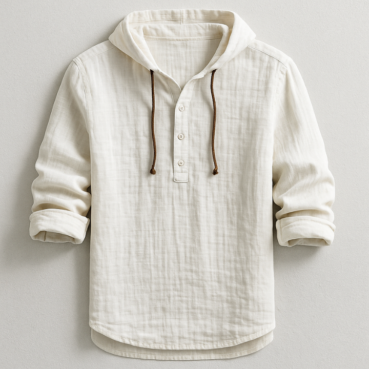 Roman™ – Luxury Hooded Shirt for Elevated Comfort and Modern Style