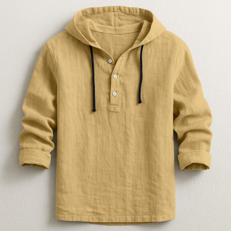 Roman™ – Luxury Hooded Shirt for Elevated Comfort and Modern Style