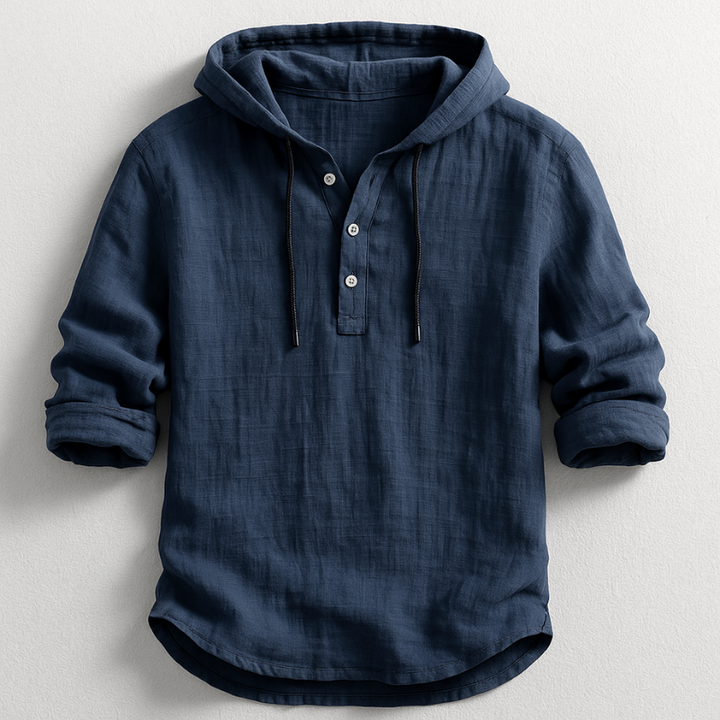 Roman™ – Luxury Hooded Shirt for Elevated Comfort and Modern Style