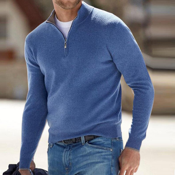 Madden™ – Zip-Neck Pullover for Effortless Everyday Confidence