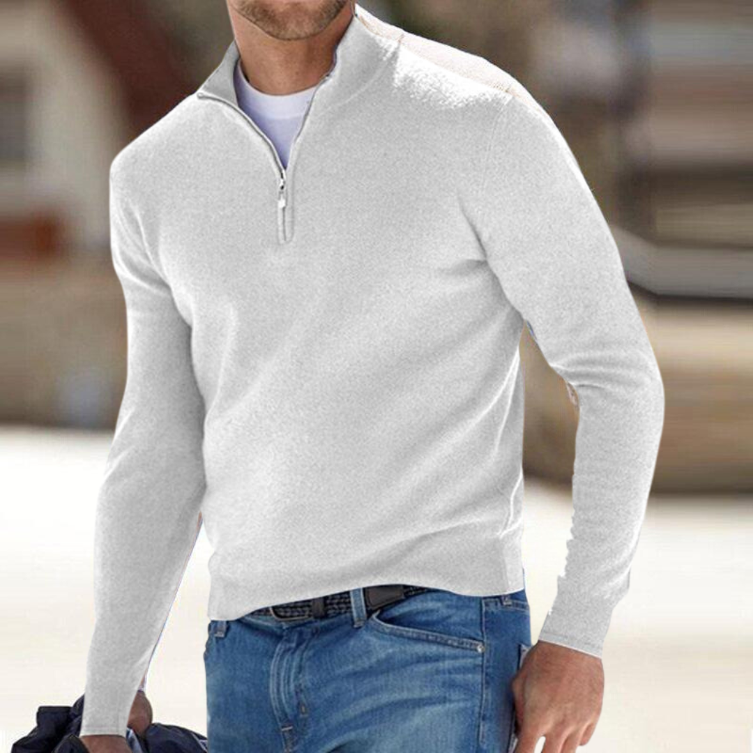 Madden™ – Zip-Neck Pullover for Effortless Everyday Confidence