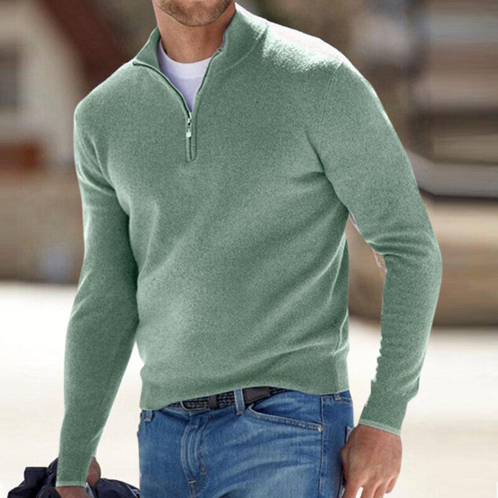 Madden™ – Zip-Neck Pullover for Effortless Everyday Confidence