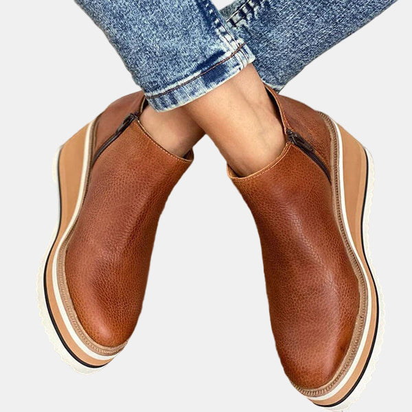 Brooklyn™  - Elegant Heeled Ankle Boots