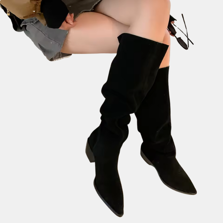 Thea™ - Suede Retro Autumn Boots