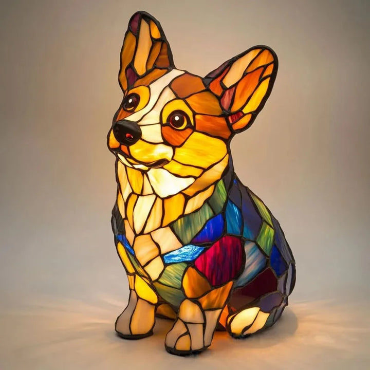 Pitchou™ – Radiant Corgi Lamp for Whimsical Light