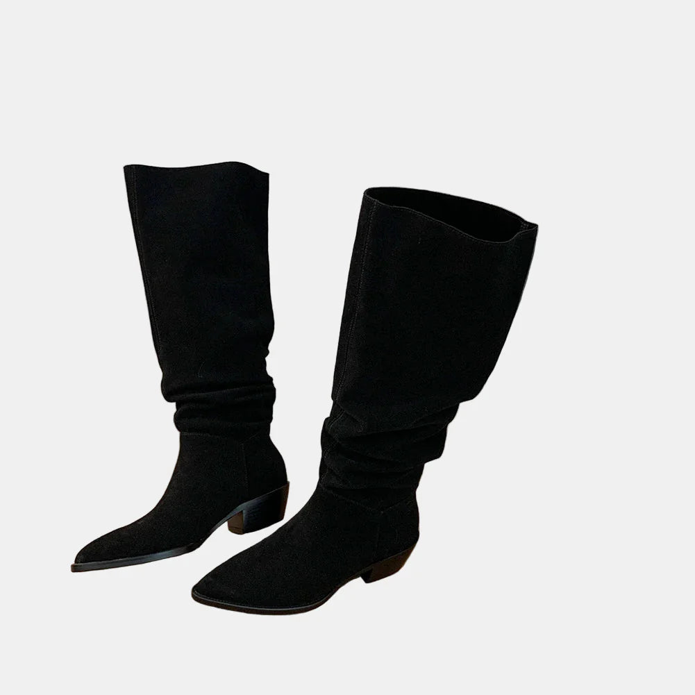 Thea™ - Suede Retro Autumn Boots