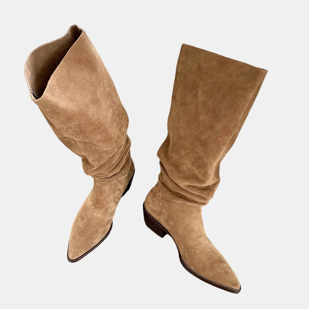 Thea™ - Suede Retro Autumn Boots
