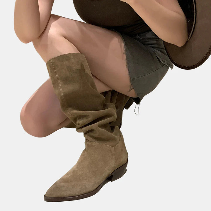 Thea™ - Suede Retro Autumn Boots