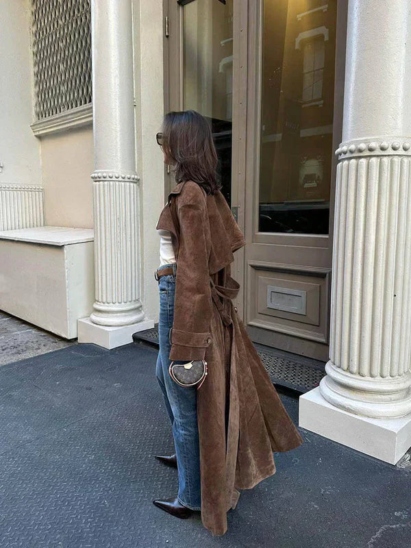 Ayah™ – Elegant Trench Coat for Timeless Sophistication