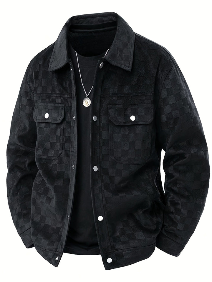 Dean™ – Checkered Jacket for Effortless Sophistication