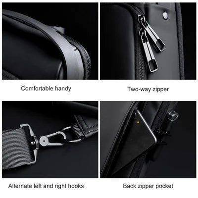 Icon™ Bag | New Design Crossbody SideBag Anti-Theft with Charger