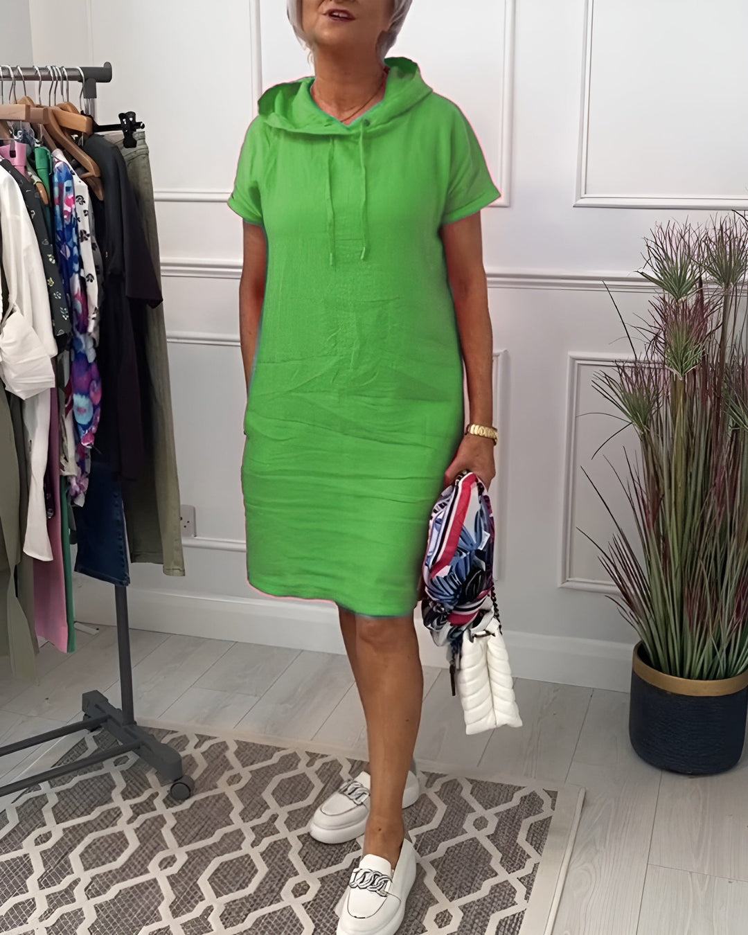 Cindy™ – Relaxed Hoodie Dress