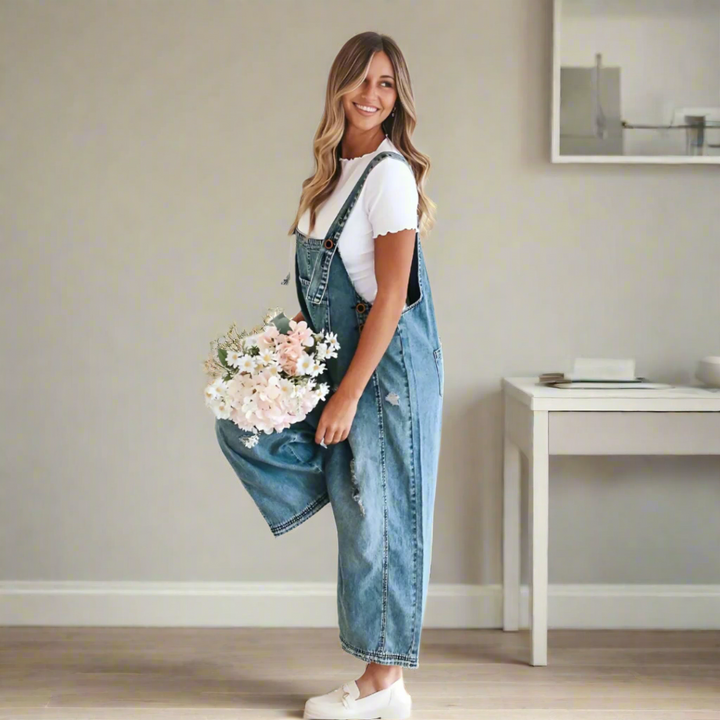 Lora™ – Vintage Wash Adjustable Jumpsuit