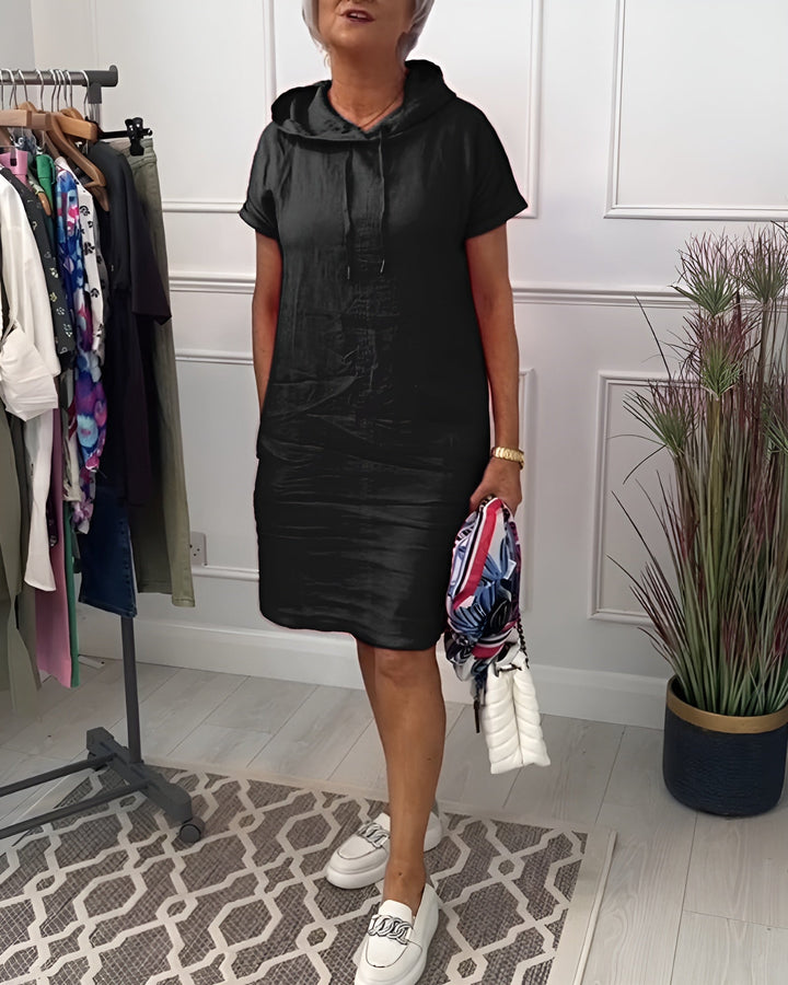 Cindy™ – Relaxed Hoodie Dress