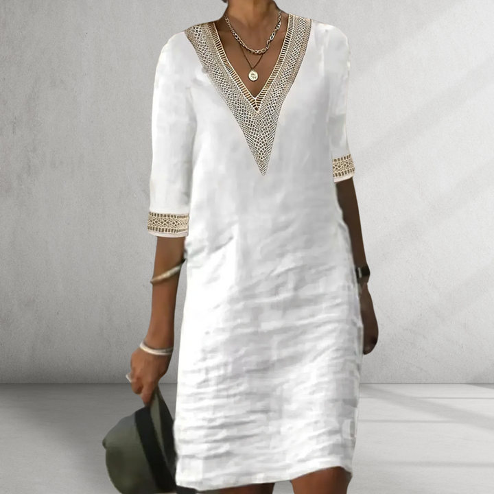 Loua - Elegant Summer Dress with Timeless Charm