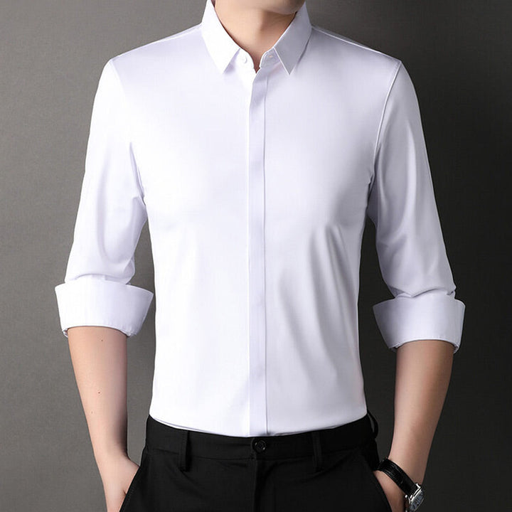 Jeremy™ – Stretch Anti-Wrinkle Men's Shirt for Effortless Canadian Style