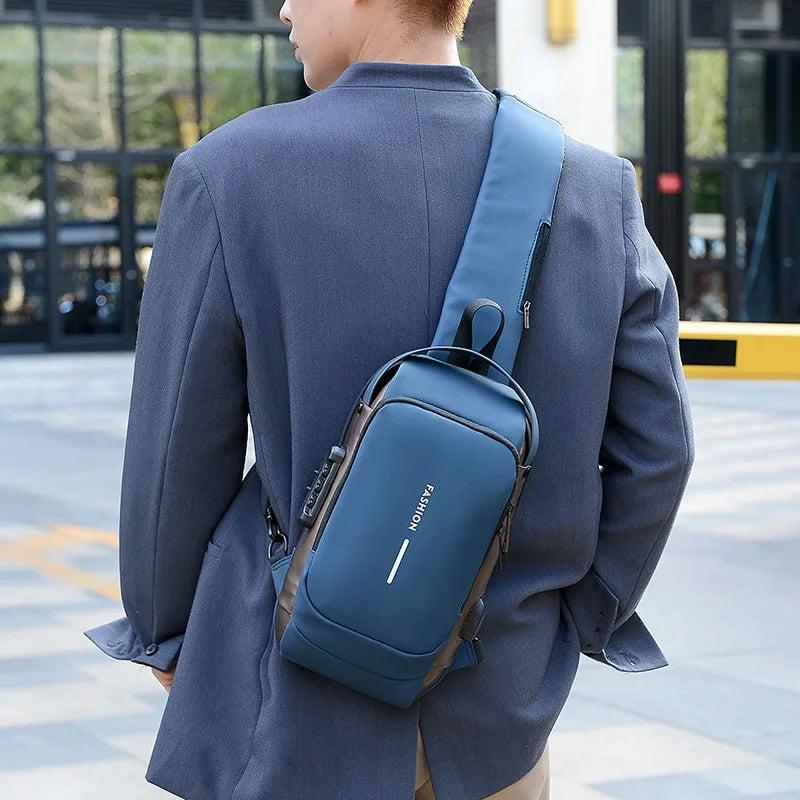 Icon™ Bag | New Design Crossbody SideBag Anti-Theft with Charger