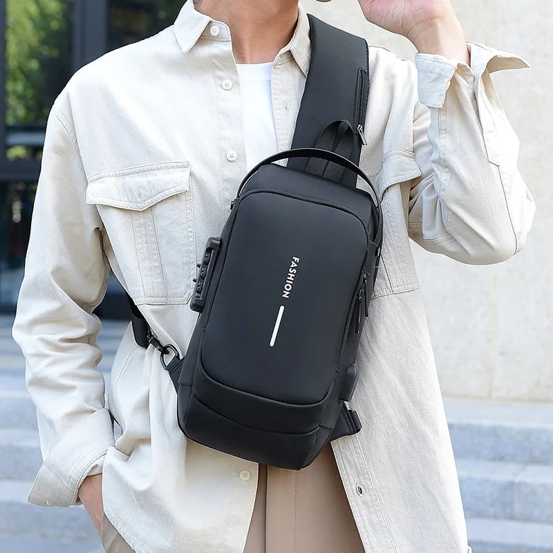 Icon™ Bag | New Design Crossbody SideBag Anti-Theft with Charger