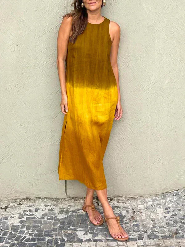 Claire™ – Flowy Ombre Dress with Effortless Elegance