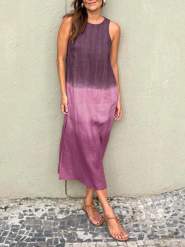 Claire™ – Flowy Ombre Dress with Effortless Elegance