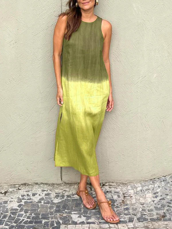 Claire™ – Flowy Ombre Dress with Effortless Elegance
