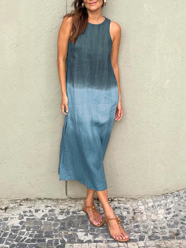 Claire™ – Flowy Ombre Dress with Effortless Elegance