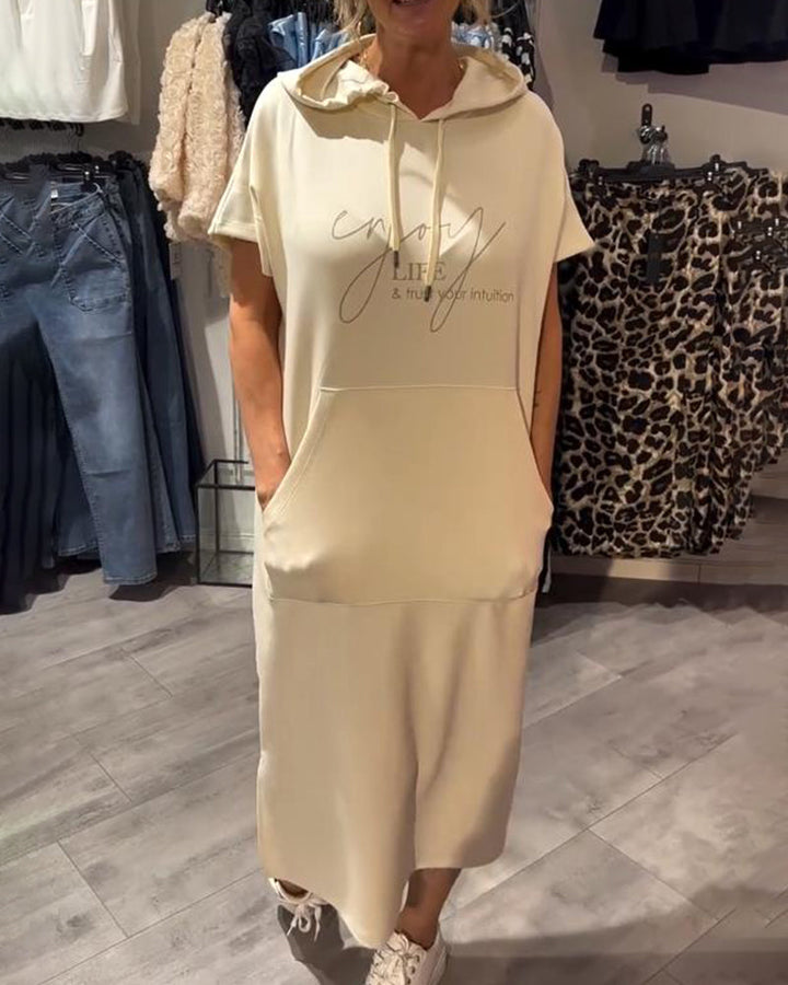 Evey™ – Casual Hoodie Dress