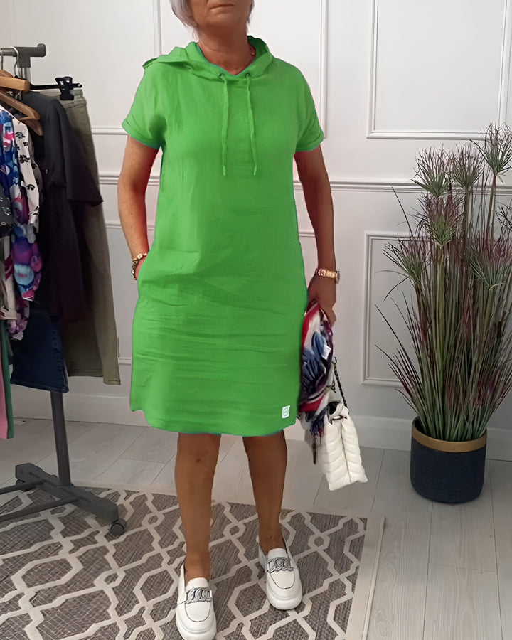 Cindy™ – Relaxed Hoodie Dress