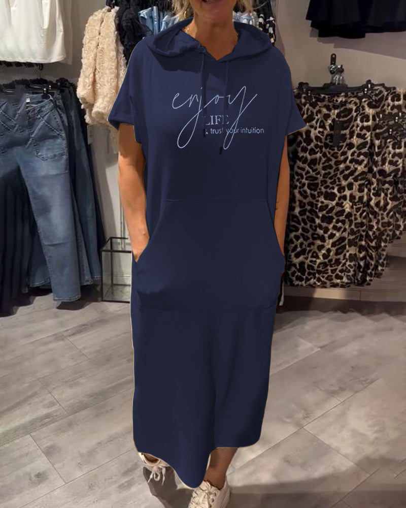 Evey™ – Casual Hoodie Dress