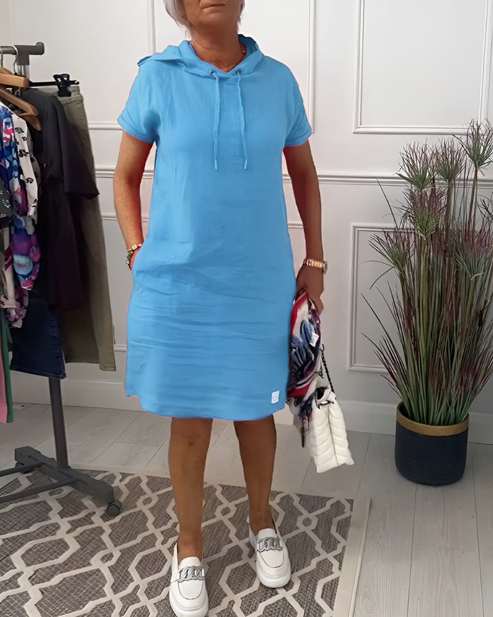 Cindy™ – Relaxed Hoodie Dress