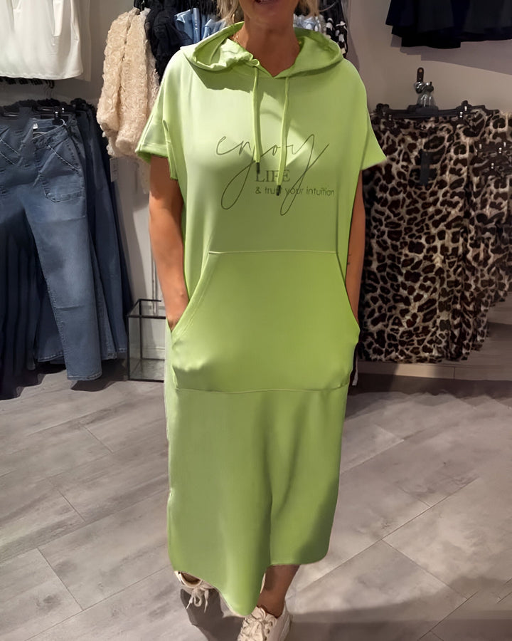 Evey™ – Casual Hoodie Dress