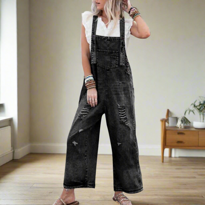 Lora™ – Vintage Wash Adjustable Jumpsuit