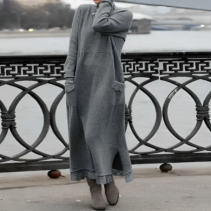 Nyomi™ – Winter Dress for Confident Everyday Elegance