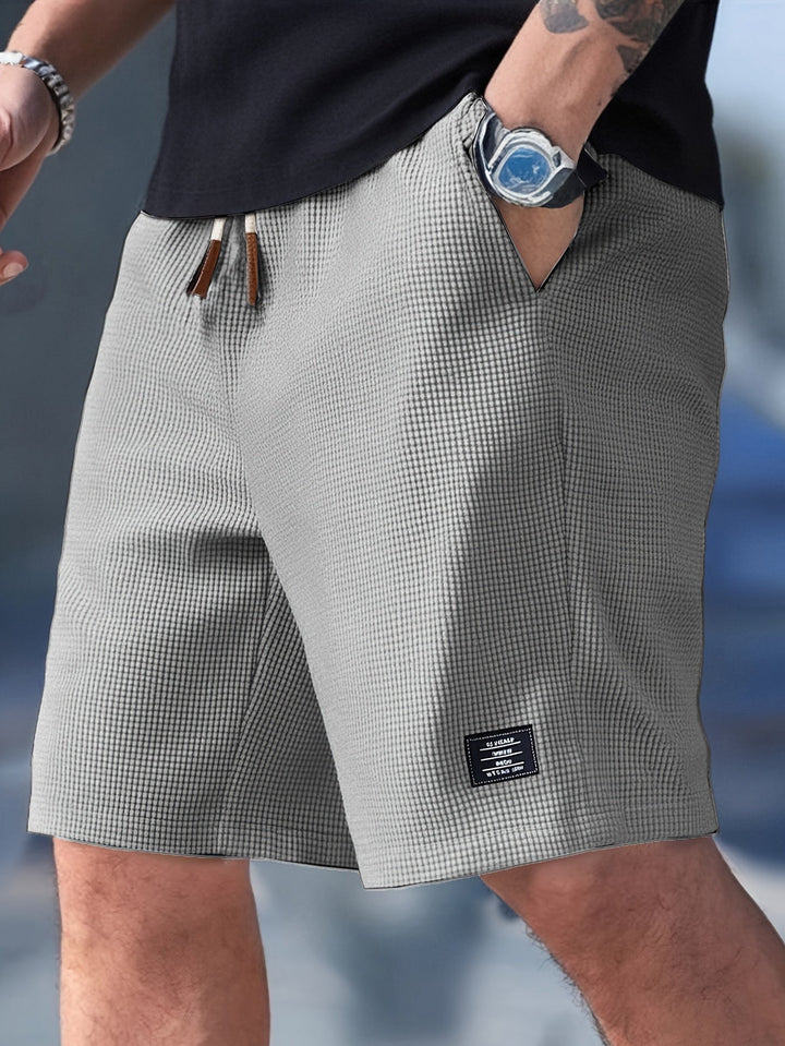 Stefan™ – Relaxed Slim-Fit Drawstring Shorts for Effortless Summer Style