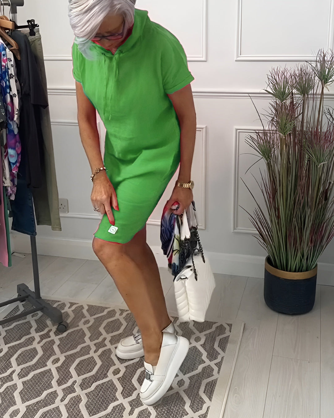 Cindy™ – Relaxed Hoodie Dress