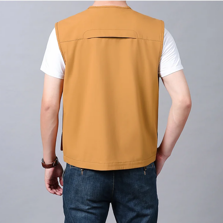 Kellan™ – Lightweight Multi-Pocket Travel Vest for Everyday Adventures