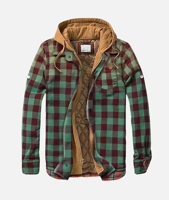 Lucas™ – Bold Patchwork Plaid Jacket for Elevated Everyday Style