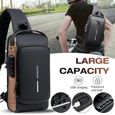 Icon™ Bag | New Design Crossbody SideBag Anti-Theft with Charger