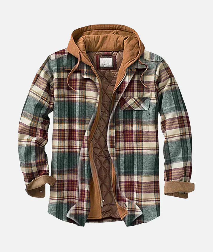 Lucas™ – Bold Patchwork Plaid Jacket for Elevated Everyday Style