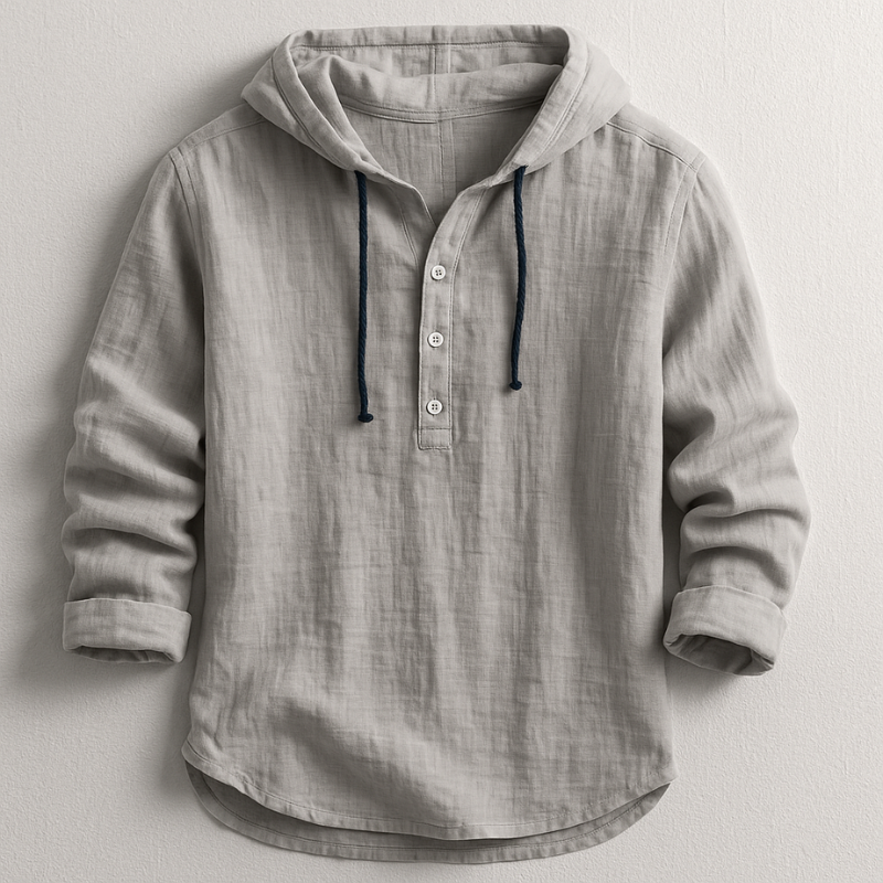 Roman™ – Luxury Hooded Shirt for Elevated Comfort and Modern Style
