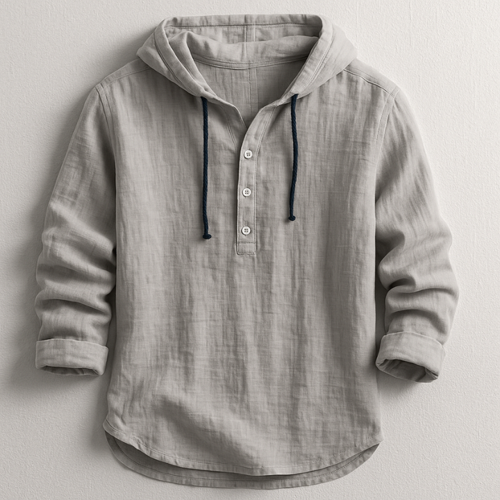 Roman™ – Luxury Hooded Shirt for Elevated Comfort and Modern Style