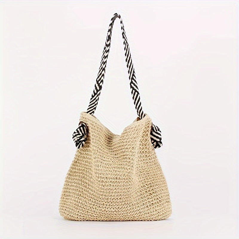 Elvira™ – Handwoven Boho-Chic Carryall Tote