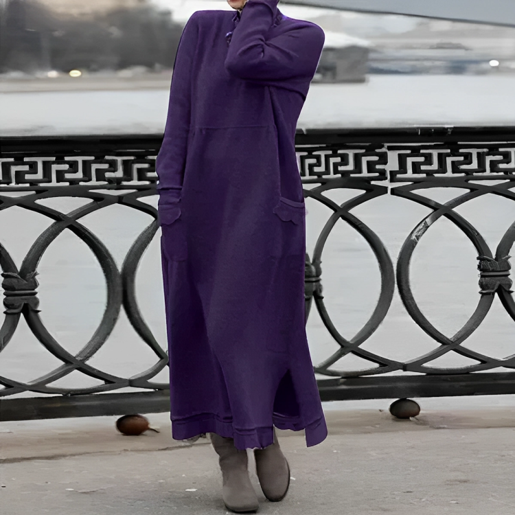 Nyomi™ – Winter Dress for Confident Everyday Elegance