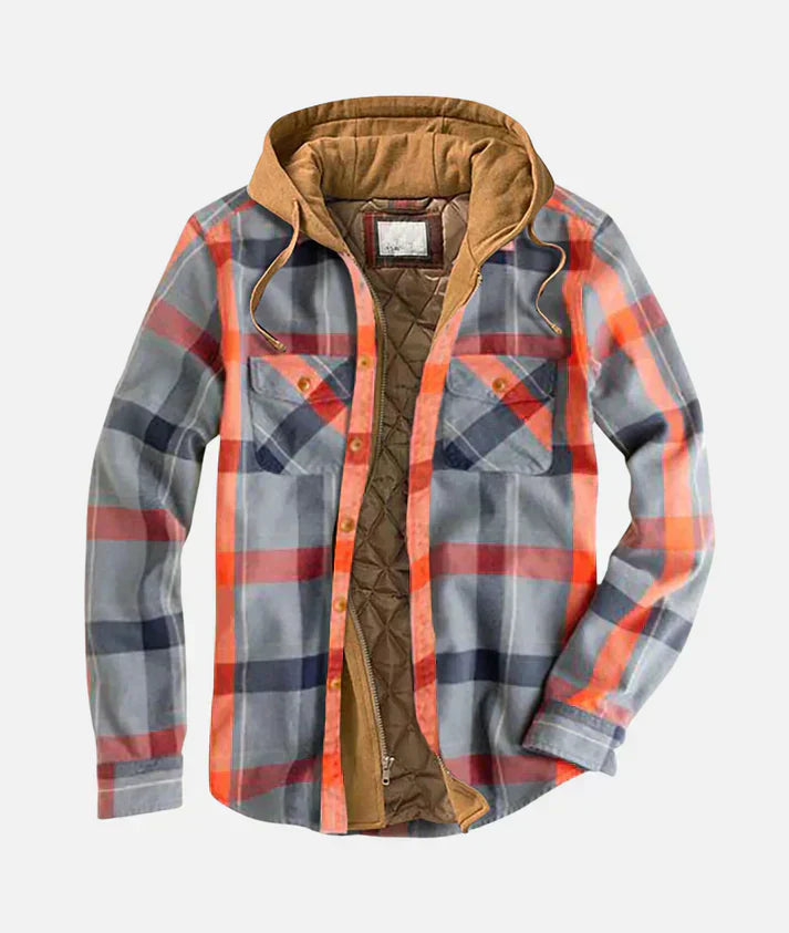 Lucas™ – Bold Patchwork Plaid Jacket for Elevated Everyday Style