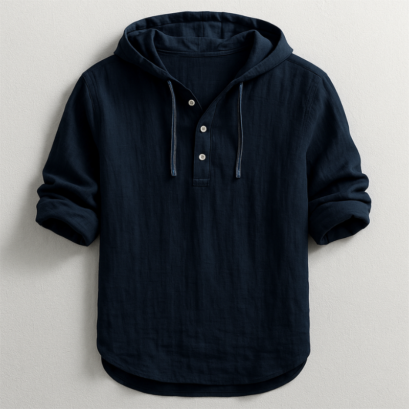 Roman™ – Luxury Hooded Shirt for Elevated Comfort and Modern Style