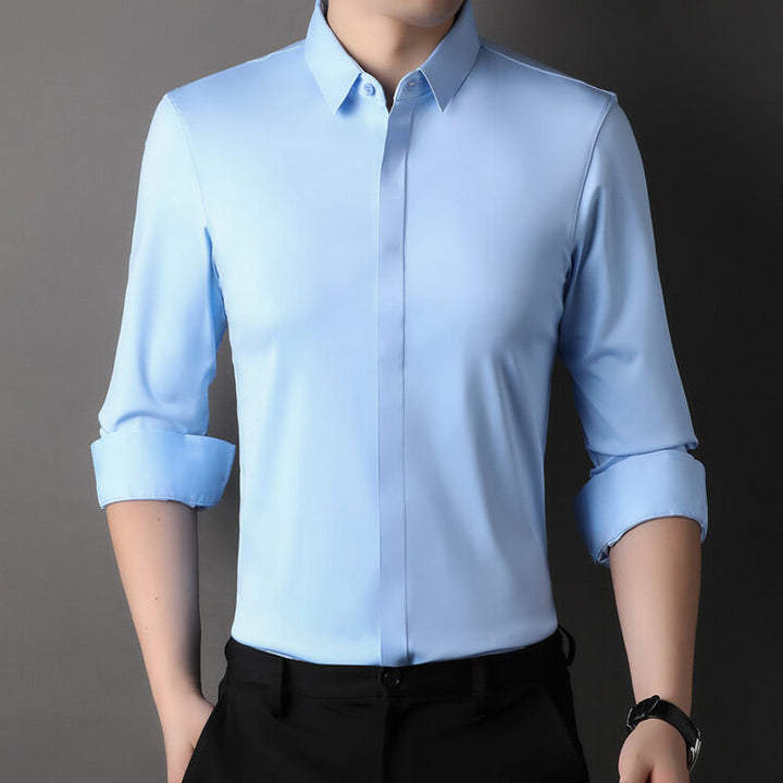 Jeremy™ – Stretch Anti-Wrinkle Men's Shirt for Effortless Canadian Style