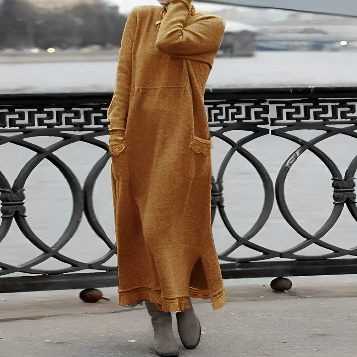 Nyomi™ – Winter Dress for Confident Everyday Elegance