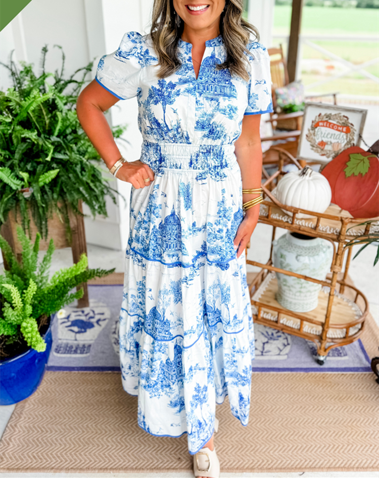 Liza | Classic Toile Maxi